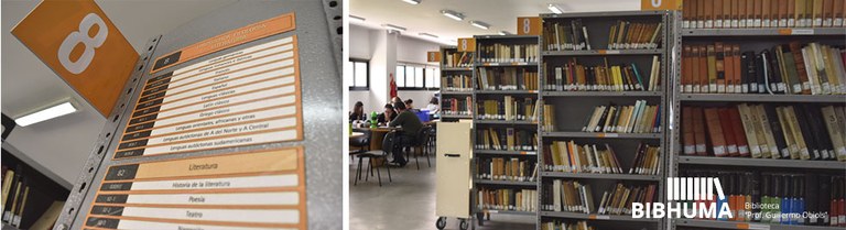 Estanterías de acceso abierto